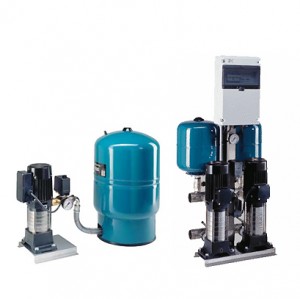 Установка для автоматического водоснабжения с насосами CHV - Grundfos HydroPack, HydroDome